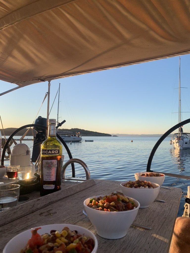 image croisière repas